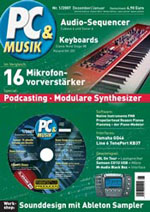 PC&Musik 01/2007: Test des Tube Recording Channel